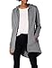 Produktbild Urban Classics Damen Sweatjacke Ladies Sweat Parka, lange Kapuzenjacke im Stil eines Zip Hoodie - Farbe grau, Größe L
