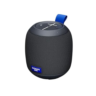 Ultimate Ears WONDERBOOM Play Portable Waterproof Bluetooth Speaker, Dustproof Floating Speaker with 131ft 40m Range, Black