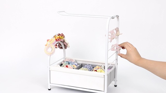 VINCOURNA Porta Cerchietti E Accessori Capelli – Supporto Multifunzione Per Fascie, Mollette, Elastici, Organizzatore Per Ragazze E Donne