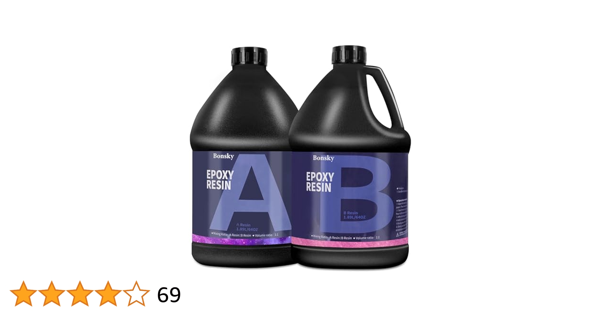 Y★26、27、28★訳アリ★レジン液★AB液エポキシ樹脂★1000g ArtResin エポキシ樹脂 レジン 透明 クリア 946m ( 32 oz