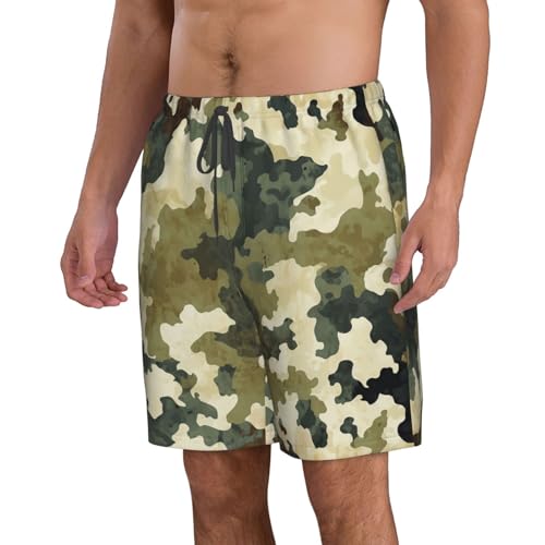 Mens Swim Trunks Quick Dry Board Shorts Beach Shorts with Mesh Lining2