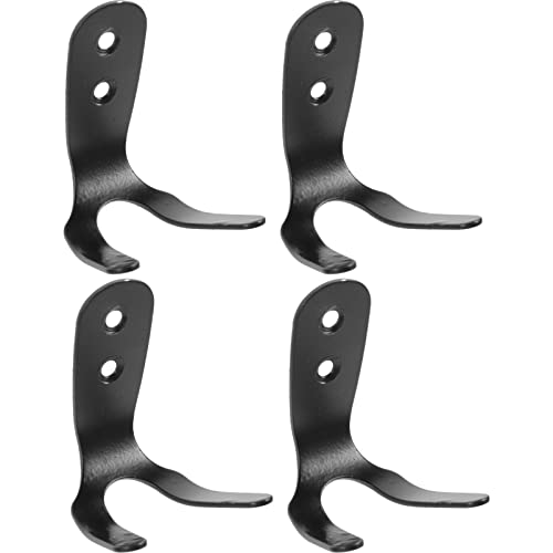 Yardwe 4 Uds. Colgador De Gancho Para Poste De Piscina Soportes De Metal Para Natación Ganchos De Valla De Metal Ganchos Para Abrigos Montados En La Pared Colgador De Toallas Para Abrigo
