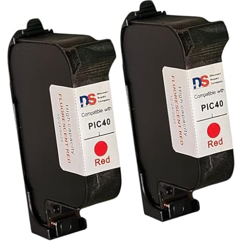 Discount Supply Company FP PIC40 High Capacity Postbase Ink Cartridge Set. Compatible with #58.0052.3028.00 Cover