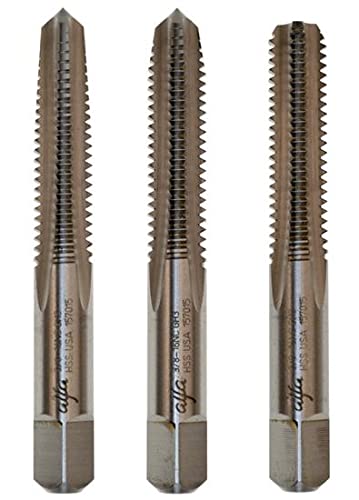 Alfa Tools HTS170008 4-48 HSS Hand Tap Set
