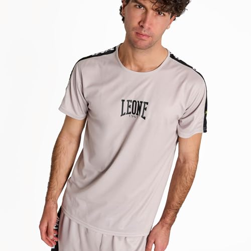 T-Shirt Homme Leone 1947 Stripe 47 vêtement sport décontracté col rond