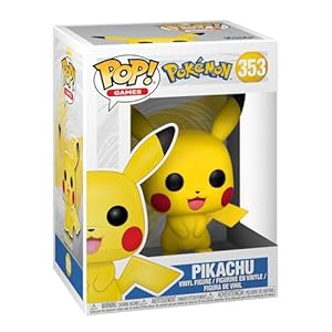 Funko POP! Games: Pokemon – Pikachu – Figuras Miniaturas Coleccionables Para Exhibición – Idea De Regalo – Mercancía Oficial – Juguetes Para Niños Y Adultos – Fans De Video Games