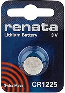 All Renata Coin Cell Model Batteries (1225)