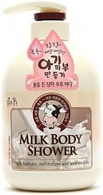 Somang Milk Body Shower 750ml (Milk Hydrates, Moisturizes and Soothes Skin) by THE FLOWER MEN