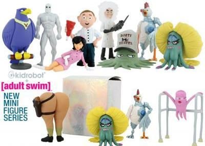 Kidrobot Adult Swim Series 1 Figure - Ignignokt & Err From Aqua Teen Hunger Force ATHF