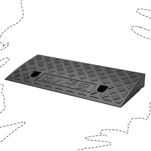 Rampa umbral para silla de ruedas, 50x50x19 cm negra miniatura 1