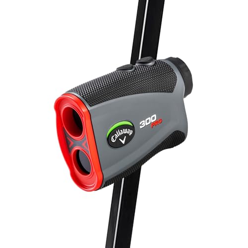 image for Callaway Golf 300 Pro Slope Laser Rangefinder, Red