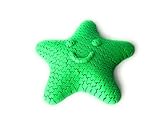 3D - Fidget Toys - Gedruckter Flexibler verspielter Stern, transformierbare sensorische Fidget-Sterne, niedliches bewegliches Galaxie-Seestern-Spielzeug, entspannende Schreibtischdekoration (Grün)