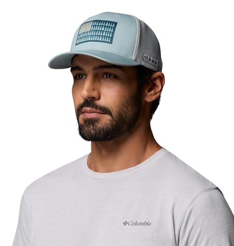 Image of Columbia Unisex Adult PFG Logo Mesh Ball Cap