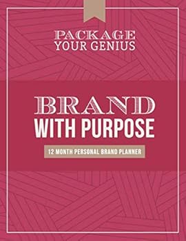Paperback Package Your Genius Books 2023 A5 Pink Personal Branding Planner: 12-Month Planner for Platform, Visibility, and Revenue Book