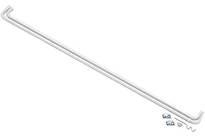 Fantasia 28-48 Inch Wide Double Curtain Rods for Windows