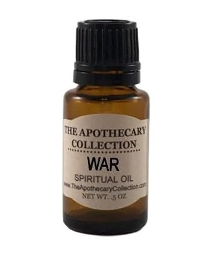WAR Spiritual Oil (aceite) for Hoodoo, Voodoo, Santeria, Wicca, Rootwork, & Spells