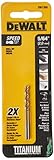 DEWALT DW1305 5/64-Inch Titanium Split Point Twist Drill Bit
