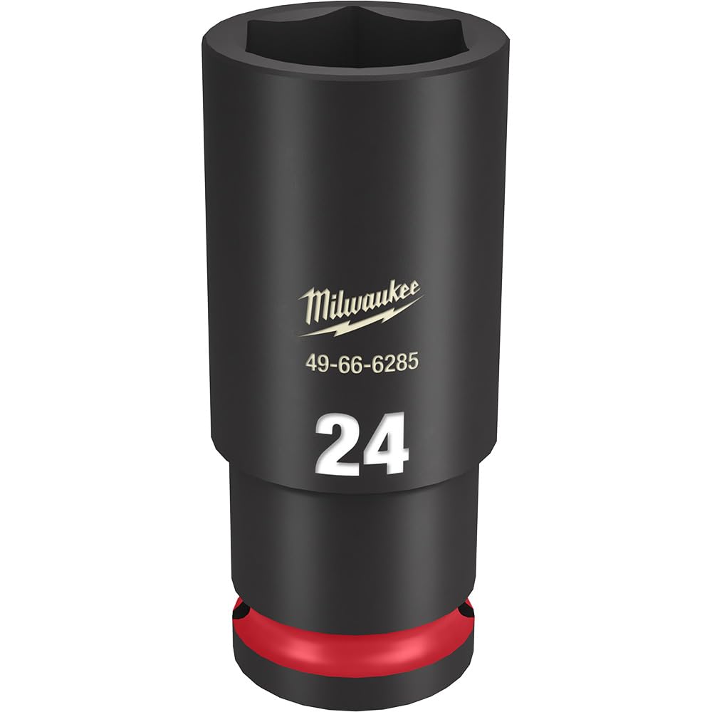 Milwaukee douille impact 1/2 24mm boulonneuse Shockwave 6 pans