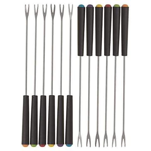 SIDCO Fonduegabeln 12 x Gabel Fonduespieß Fonduegabel Set thumbnail