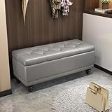 Photo Gallery fslvmin panca contenitore in similpelle, panca imbottita per la fine del letto, poggiapiedi trapuntato con finiture a borchie per ingresso, soggiorno, camera da letto, corridoio Photo Gallery fslvmin panca contenitore in similpelle, panca imbottita per la fine del letto, poggiapiedi trapuntato con finiture a borchie per ingresso, soggiorno, camera da letto, corridoio