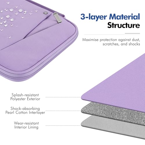 Image of MoKo 9-11 Inch Tablet Sleeve Carry Case Padded Protective Bag with Handle