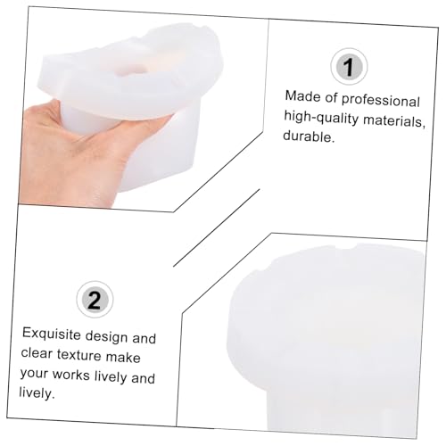 Moule bougie creux cylindrique plastique 10x10 loisirs créatifs DIY