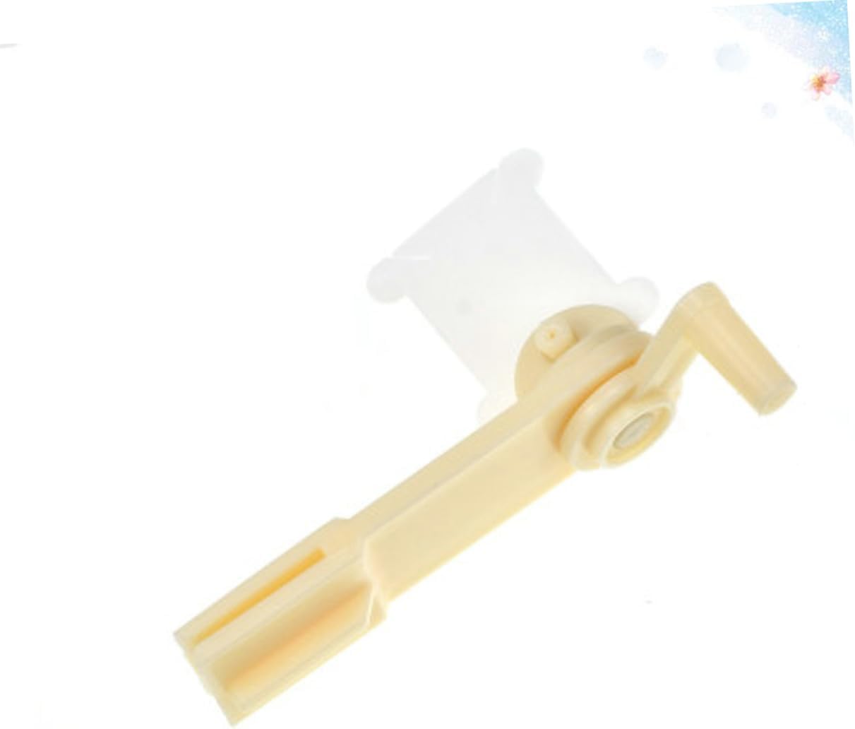 EPIGEIST Household Portable Yarn Ball Winder Manual Fiber String Quick Winder with Smooth Edge Detachable Spindle for Easy Storage for Crocheting and Crafting