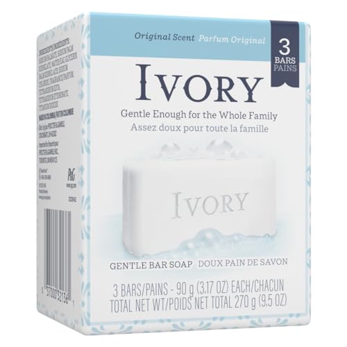 Ivory Bar Bath Soap 3.1oz - 3 count (Pack of 6)