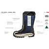 HAIX Fire Hero Xtreme Composite-Toed Waterproof Firefighting Boots with Heat- and Slip-Resistant Sole