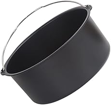 Fritadeira De Ar Torradeira Forno Fritadeira Frigideira Profunda Fritadeira De Ar Forno Frigideira Doméstica Fritadeira Pequena Suprimentos De Cozinha Balde De Bolo