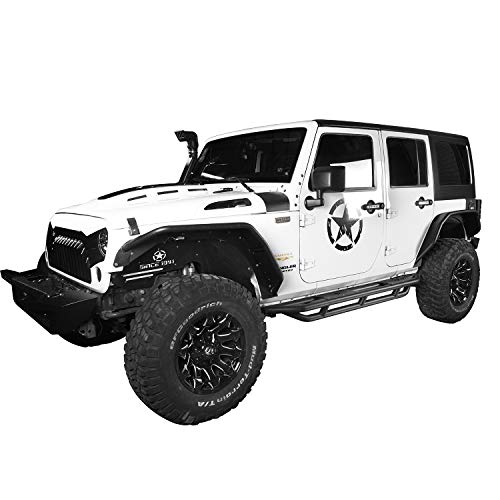 Estribos laterales para Jeep Wrangler JK 2007-2018 miniatura 7