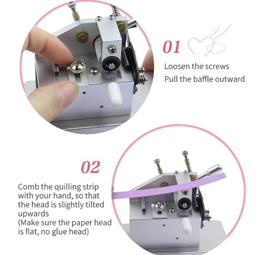 2026 Upgraded Manual Quilling Machine, Adjustable 0.3-4MM Width, 5-20CM Cutting, Perfect Tool for DIY Paper Art, Craft Projects & Handmade Tassels