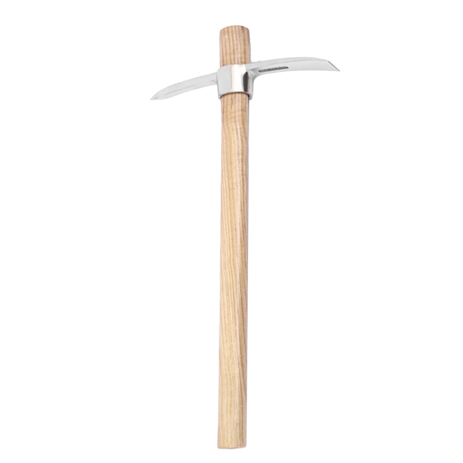 Piccone Da Giardino 2-in-1 - Mattock In Acciaio Inox Per Scavare, Zappare E Coltivare - Foto 5