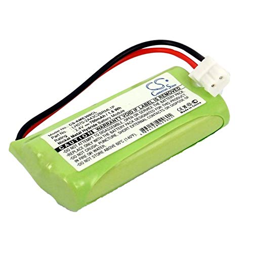Bateria de substituição para AT&T BT166342, BT-166342, BT266342, BT-266342, CL80100, CL80101, CL8011