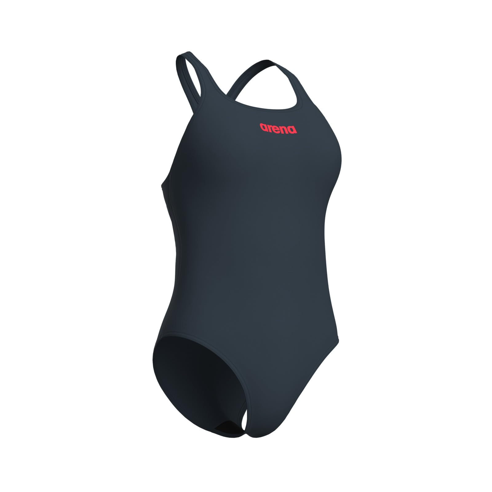 ARENA Solid Swim Pro Team Damen-Badeanzug, Schnelltrocknender, Sportlicher Schwimmanzug aus MaxLife Eco-Gewebe mit Maximaler Chlorbeständigkeit und UPF 50+ UV-Schutz