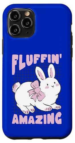 Fluffin' �����قǂ��킢���E�T�M�̗��l�f�U�C�� �X�}�z�P�[�X iPhone 11 Pro �p