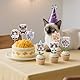 40 Stück Muffin Deko Katzen Geburtstag Deko Katzen Cupcake Topper Süße Cat Happy Birthday Party Kuchen Dekoration Mit Haustiermotiv Zarte Kätzchen Tier Tortenaufleger Für Katze Pet Geburtstag Party