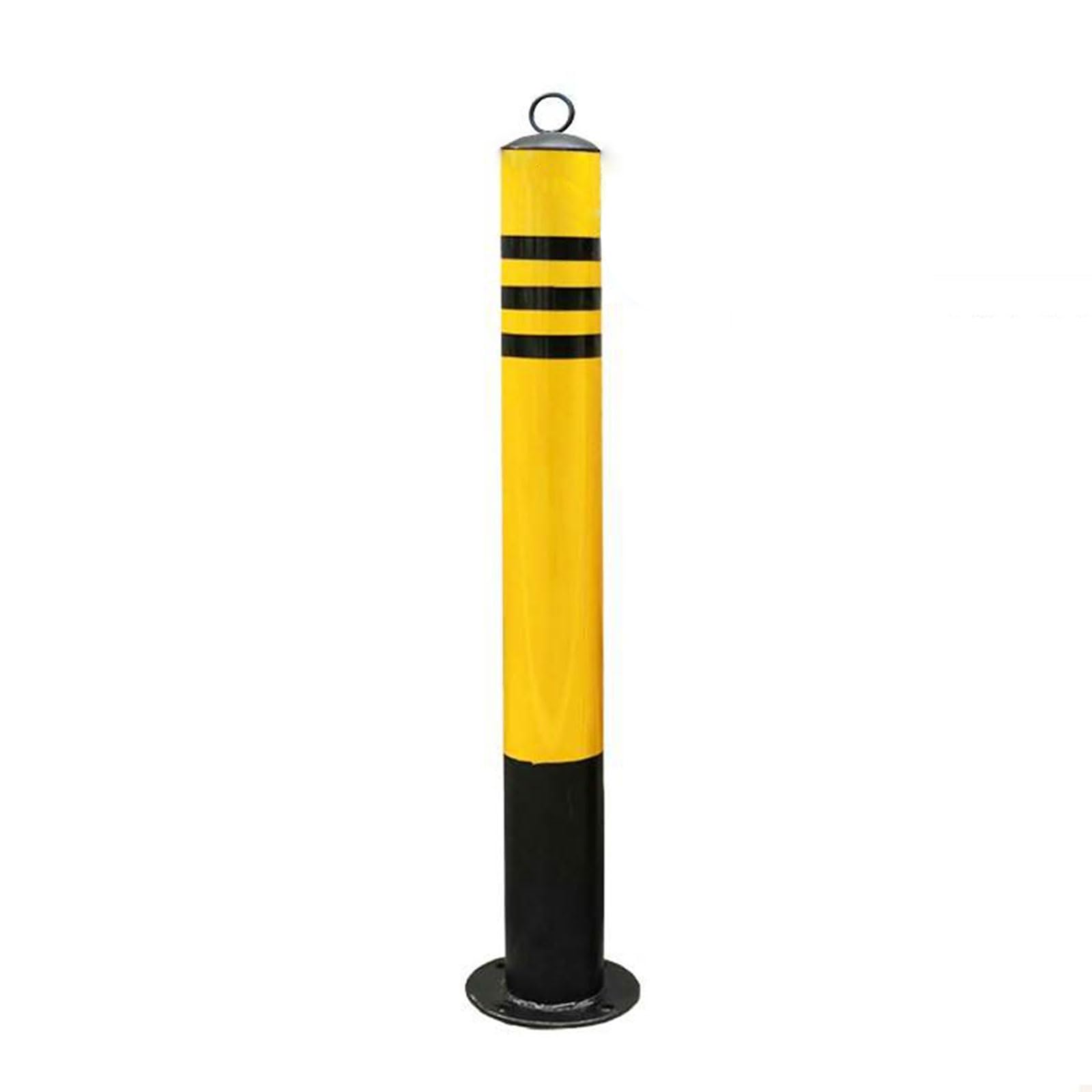 SaryEdge Parking Bollard Post - In-Ground Safety Barrier for Traffic Control and Pedestrian Protection,