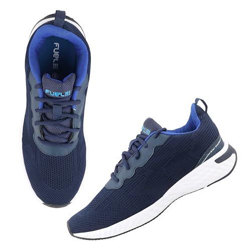 Image of FUEL Sports Shoes for Men's Stylish & Comfortable Sneakers for Regular Wear, Walking, Travel & Outdoor Activities | Lightweight & Durable Sole