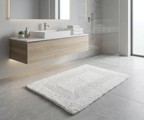 KEMA Cotton Reversible Bath Mat 17x24