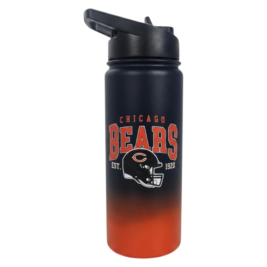 Proformance Home NFL Chicago Bears ProFlip Vintage Arch 20oz Stainless Steel Water Bottle