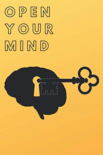  Open hour mind: Lined notebook. 6*9 inches. 122 pages.