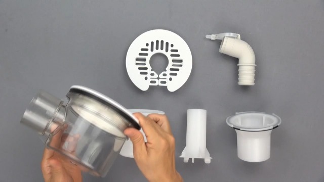 Amazon.co.jp: カクダイ 洗濯機パン用横引トラップ ホワイト 426-144-W