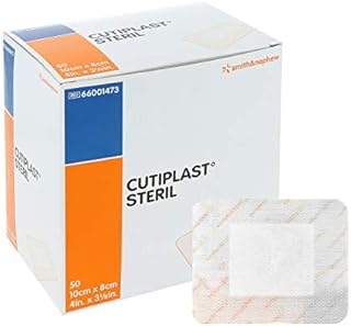 CUTIPLAST sterylny opatrunek na ranę 10 cm x 8 cm, 50 szt