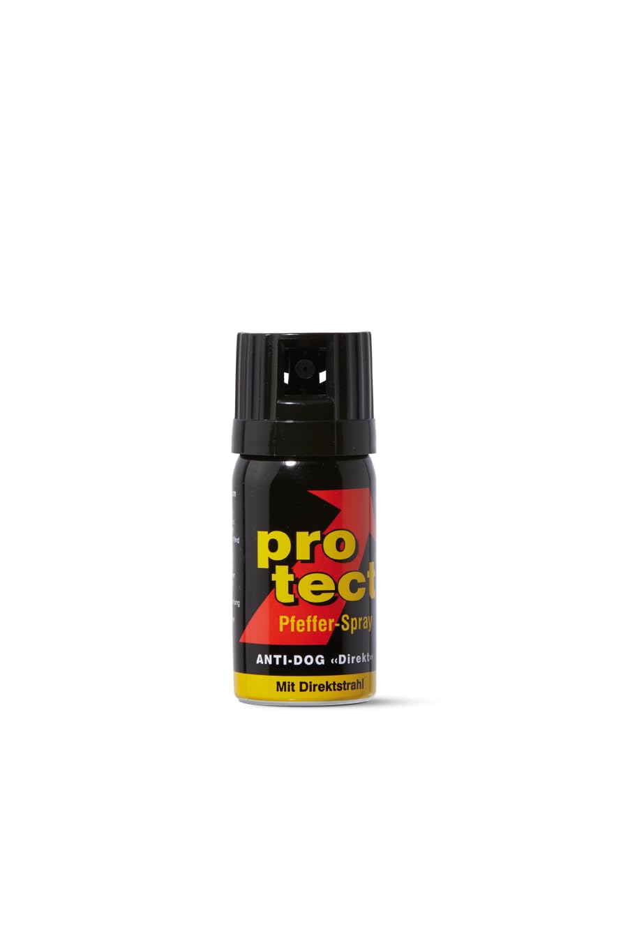Elektroschocker Power Max 500.000 V Stun Gun zugelassen in Deutschland mit 2X 9 V Batterien + Protect Pfefferspray 40ml Direktstrahl