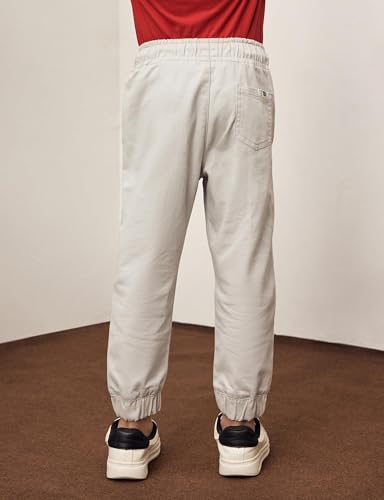 Image of Amazon Brand - Symbol Boy's Cotton Strechable Jogger | Elasticated Waistband and Cuff | Age 2-14 Years