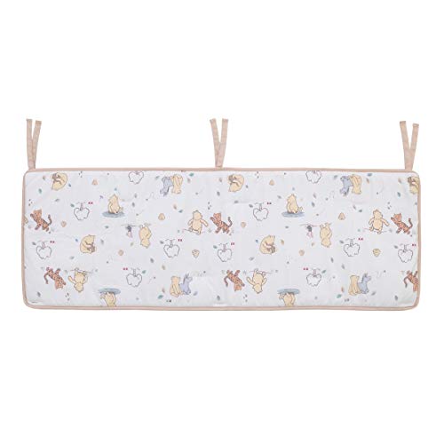 Image of Disney Winnie The Pooh Crib Rail Guard Cover with Ties