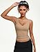 Avidlove Womens Summer Tops Sexy Plunge Deep V Neck Tank Tops Slim Fit 2026 Fashion Soft (Nude, M)