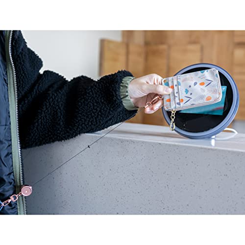 Badge Holder With 3 Pack Retractable Reel,Lanyard Wallet（Leopard Sunflower） #TOP2