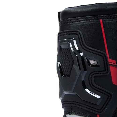 Image of Raida Aeroprix Racing Boots | CE Waterproof Motorcycle Boots | Replaceable Toe Sliders | TPU Shin, Ankle & Heel Protection | Anti-Skid Sole | Track & Street Riding Boots